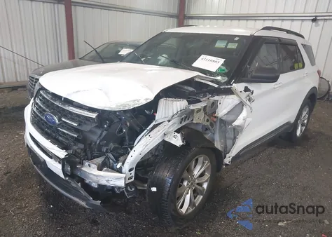 2020 Ford Explorer Xlt z USA, uszkodzony, nr VIN 1FMSK7DH2LGA48005